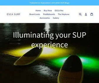 Escasurf.com(ESCA Surf) Screenshot