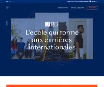 Esce.fr(International Business School) Screenshot