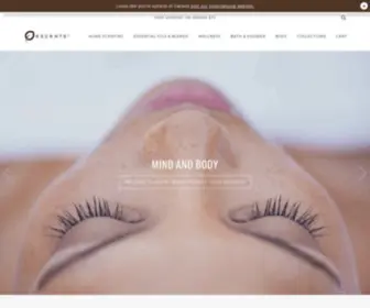 Escents.ca(Escents Aromatherapy) Screenshot
