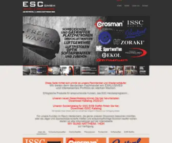 ESCGMBH.biz(ESC GmbH) Screenshot