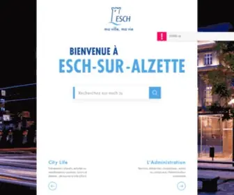 ESCH.lu(Ville d'Esch) Screenshot