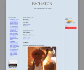 Eschatonblog.com(Eschaton) Screenshot