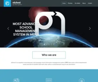 Eschooledu.com(ESchool is a Lebanese company) Screenshot