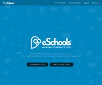 Eschools.co.uk(School websites) Screenshot