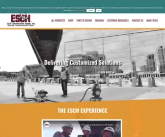 Eschsupply.com(Esch Construction Supply) Screenshot