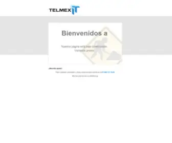 Esci.com.mx(Telmex) Screenshot