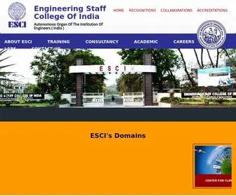 Escihyd.org(ESCI) Screenshot