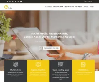 Escils.com(Learn Digital Marketing Courses Online) Screenshot