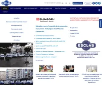 Esclab-Algerie.com(Esclab algerie) Screenshot