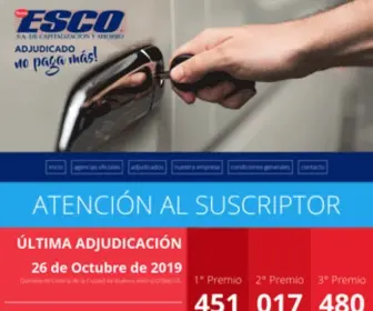 Esco.com.ar(ESCO S.A) Screenshot