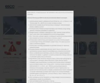 Esco.com.pl(Aktualności) Screenshot