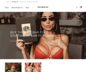 Escobarinc.com(Pablo Escobar's holding company) Screenshot