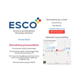 Escobb.com.pl(Sieci, strony internetowe, software, outsourcing) Screenshot
