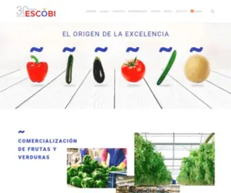 Escobi.es(Comercialización de Frutas y Verduras) Screenshot