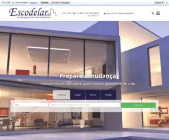 Escodelarimoveis.com.br(Imobiliária) Screenshot