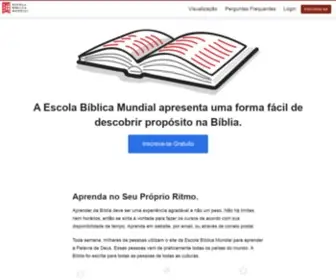 Escolabiblicamundial.org(Escola) Screenshot
