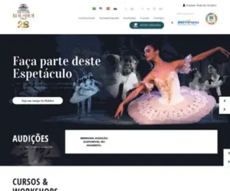 Escolabolshoi.com.br(Teatro bolshoi) Screenshot