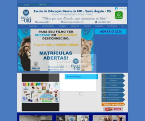 Escoladauri.com(Escola da URI) Screenshot