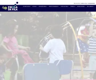 Escoladavila.com.br(Escola da Vila) Screenshot