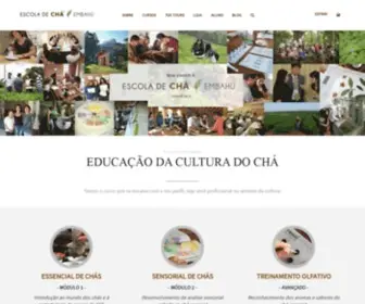 Escoladecha.com.br(Escola de Ch) Screenshot