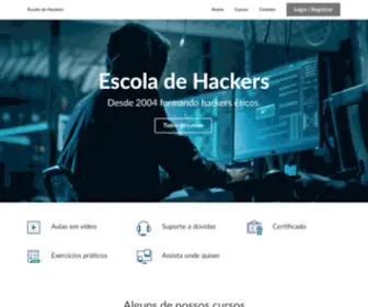 Escoladehackers.com(Escola de Hackers) Screenshot