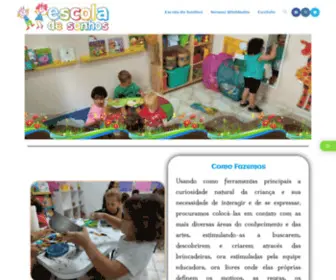 Escoladesonhos.com.br(Escola Vila Sonia) Screenshot