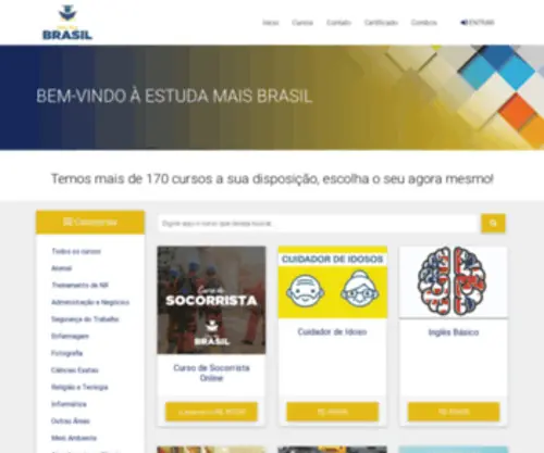 Escolaestudamaisbrasil.com.br(Curso de atendimento pré) Screenshot