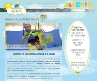 Escolainfantilabrente.com(ESCOLA INFANTIL ABRENTE en PORTONOVO) Screenshot