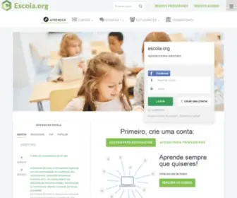 Escola.org(Explicações online) Screenshot
