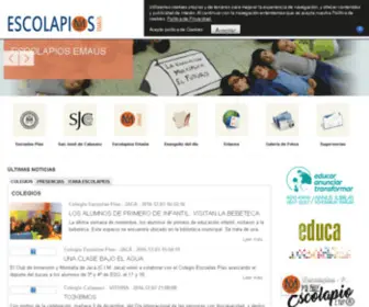 Escolapios.com(Escolapios) Screenshot