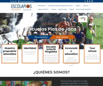 Escolapiosjaca.org(Colegio Escolapios Jaca) Screenshot