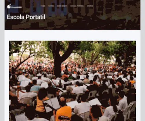 Escolaportatil.com.br(Casa do Choro) Screenshot