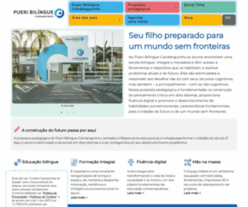 Escolapueribilingue.com.br(Pueri) Screenshot