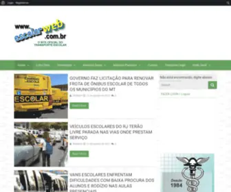 Escolarweb.com.br(O site oficial do transporte escolar) Screenshot