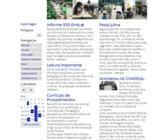 Escolasapereira.com.br(Escola S) Screenshot