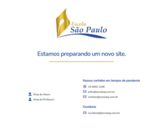 Escolasp.com.br(Escola Sao Paulo) Screenshot