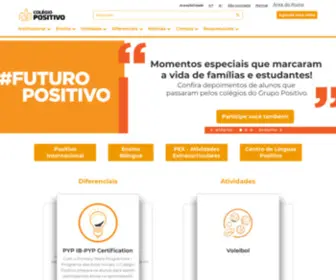 Escolaspositivo.com.br(Da Educação Infantil ao Ensino Médio) Screenshot