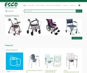 Escomarketing.com.my(Medical Equipment Supplier) Screenshot