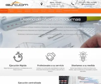 Escoming.com(Diseño de Oficinas) Screenshot