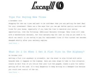 Escoq10.com(Choosing The Best Tires And Wheels For A Vehicle) Screenshot