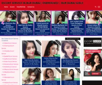 Escortserviceinburdubai.com(ESCORT SERVICE IN BUR DUBAI) Screenshot