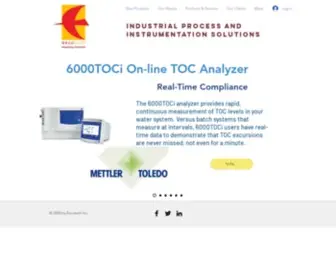 Escotechinc.com(New Products) Screenshot