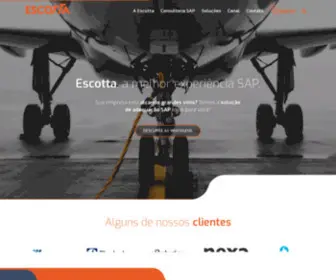 Escotta.com(Escotta, a melhor experiência SAP) Screenshot