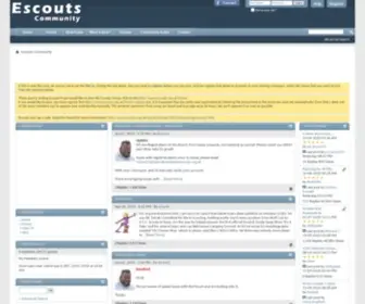 Escouts.org.uk(Community) Screenshot