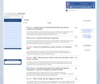 EscPeuropealumni.org(Site de ESCP Alumni) Screenshot