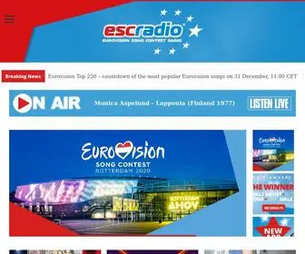Escradio.com(Eurovision Song Contest Web Radio) Screenshot