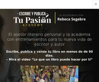 Escribeypublica.com(Escribe y Publica tu Pasión con Rebeca Segebre y Editorial Güipil) Screenshot