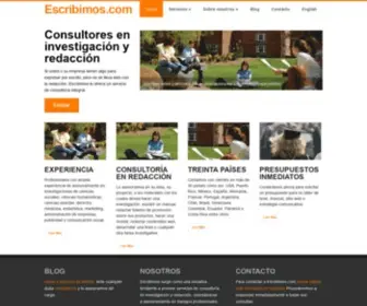 Escribimos.com(Servicios) Screenshot