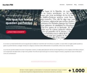 Escribir.pro(Corrector profesional de textos) Screenshot