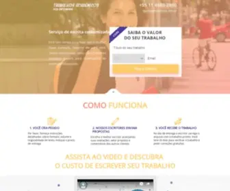 Escrita-Academica.com(Escrita Acadêmica) Screenshot